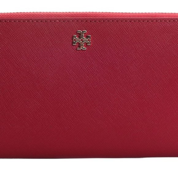 Tory Burch Robinson Zip Leather Continental Wallet